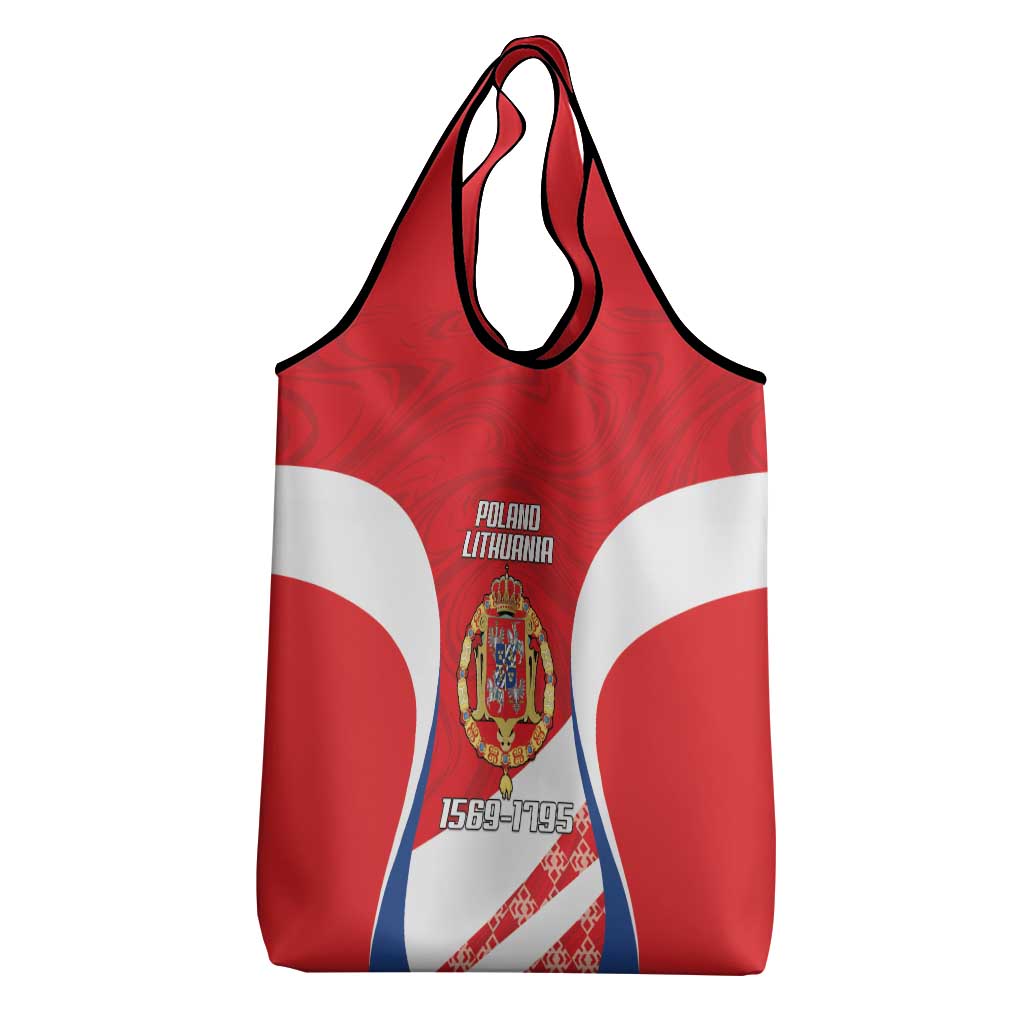 Poland-Lithuania Grocery Bag Heraldic Eagle and Vytis Historical