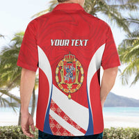 Poland-Lithuania Personalized Hawaiian Shirt Heraldic Eagle and Vytis Historical