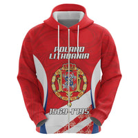 Poland-Lithuania Personalized Hoodie Heraldic Eagle and Vytis Historical