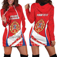 Poland-Lithuania Personalized Hoodie Dress Heraldic Eagle and Vytis Historical