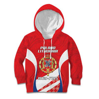 Poland-Lithuania Personalized Kid Hoodie Heraldic Eagle and Vytis Historical