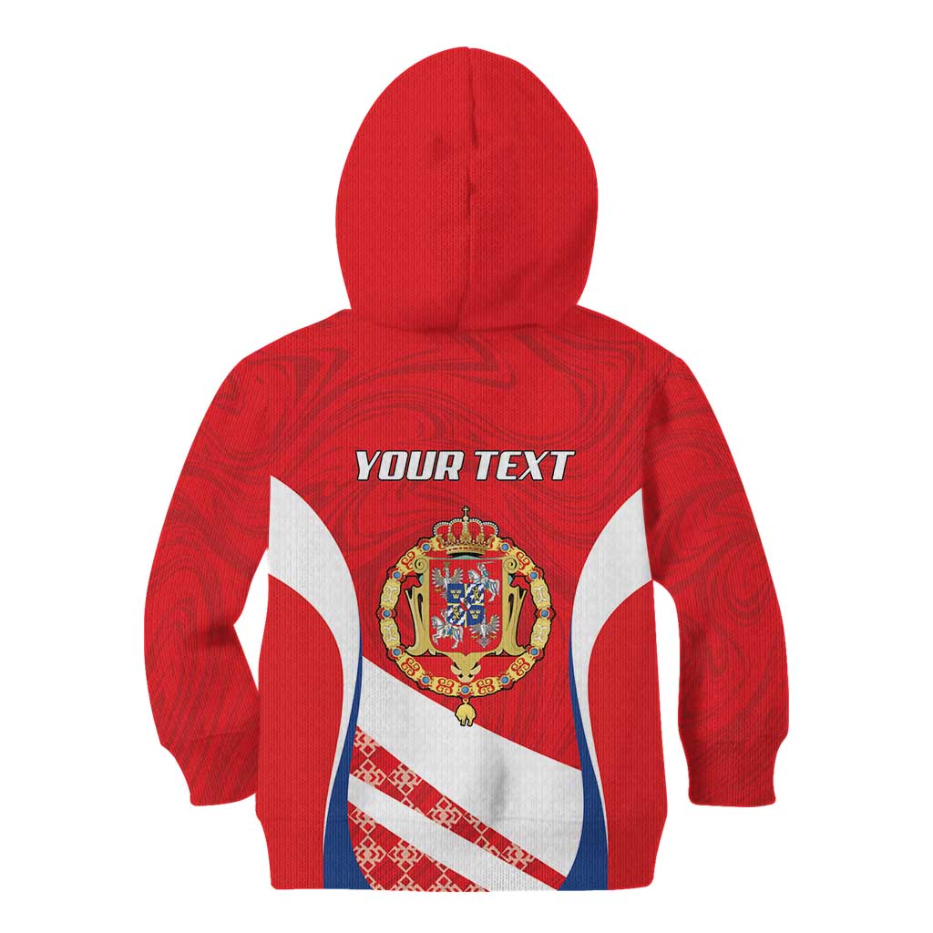 Poland-Lithuania Personalized Kid Hoodie Heraldic Eagle and Vytis Historical