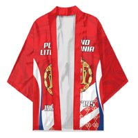 Poland-Lithuania Personalized Kimono Heraldic Eagle and Vytis Historical