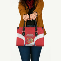Poland-Lithuania Leather Bag Heraldic Eagle and Vytis Historical