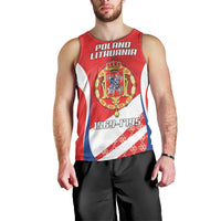 Poland-Lithuania Personalized Men Tank Top Heraldic Eagle and Vytis Historical