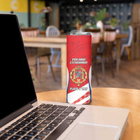 Poland-Lithuania Personalized Skinny Tumbler Heraldic Eagle and Vytis Historical