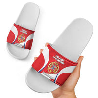 Poland-Lithuania Slide Sandals Heraldic Eagle and Vytis Historical
