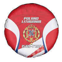 Poland-Lithuania Spare Tire Cover Heraldic Eagle and Vytis Historical