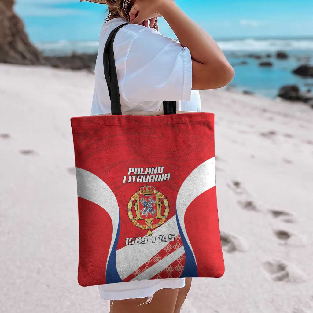 Poland-Lithuania Tote Bag Heraldic Eagle and Vytis Historical