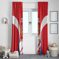Poland-Lithuania Window Curtain Heraldic Eagle and Vytis Historical