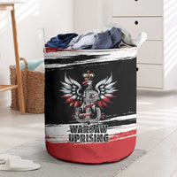 Warsaw Uprising 1944 Laundry Basket Polska Walczy Kotwica