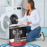 Warsaw Uprising 1944 Laundry Basket Polska Walczy Kotwica