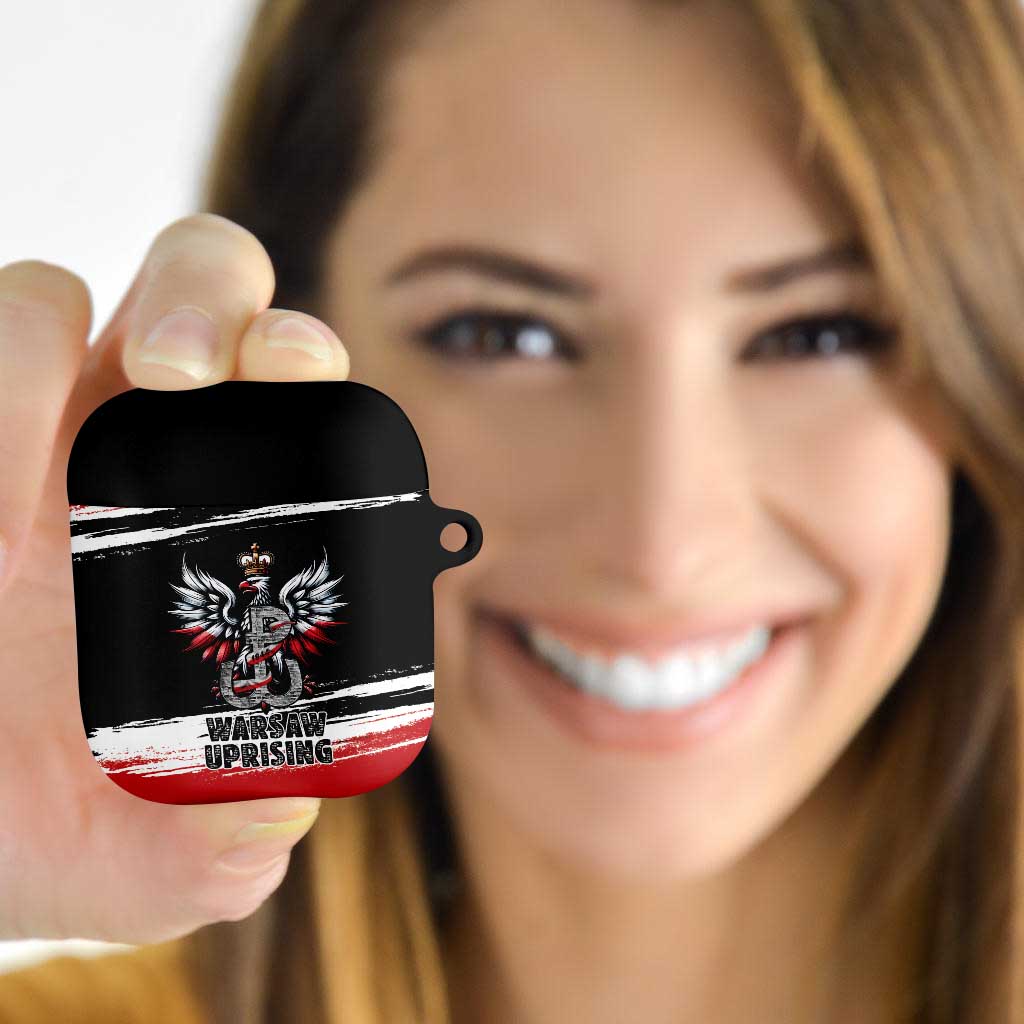 Warsaw Uprising 1944 AirPods Case Polska Walczy Kotwica