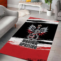 Warsaw Uprising 1944 Area Rug Polska Walczy Kotwica