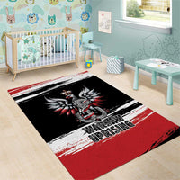 Warsaw Uprising 1944 Area Rug Polska Walczy Kotwica