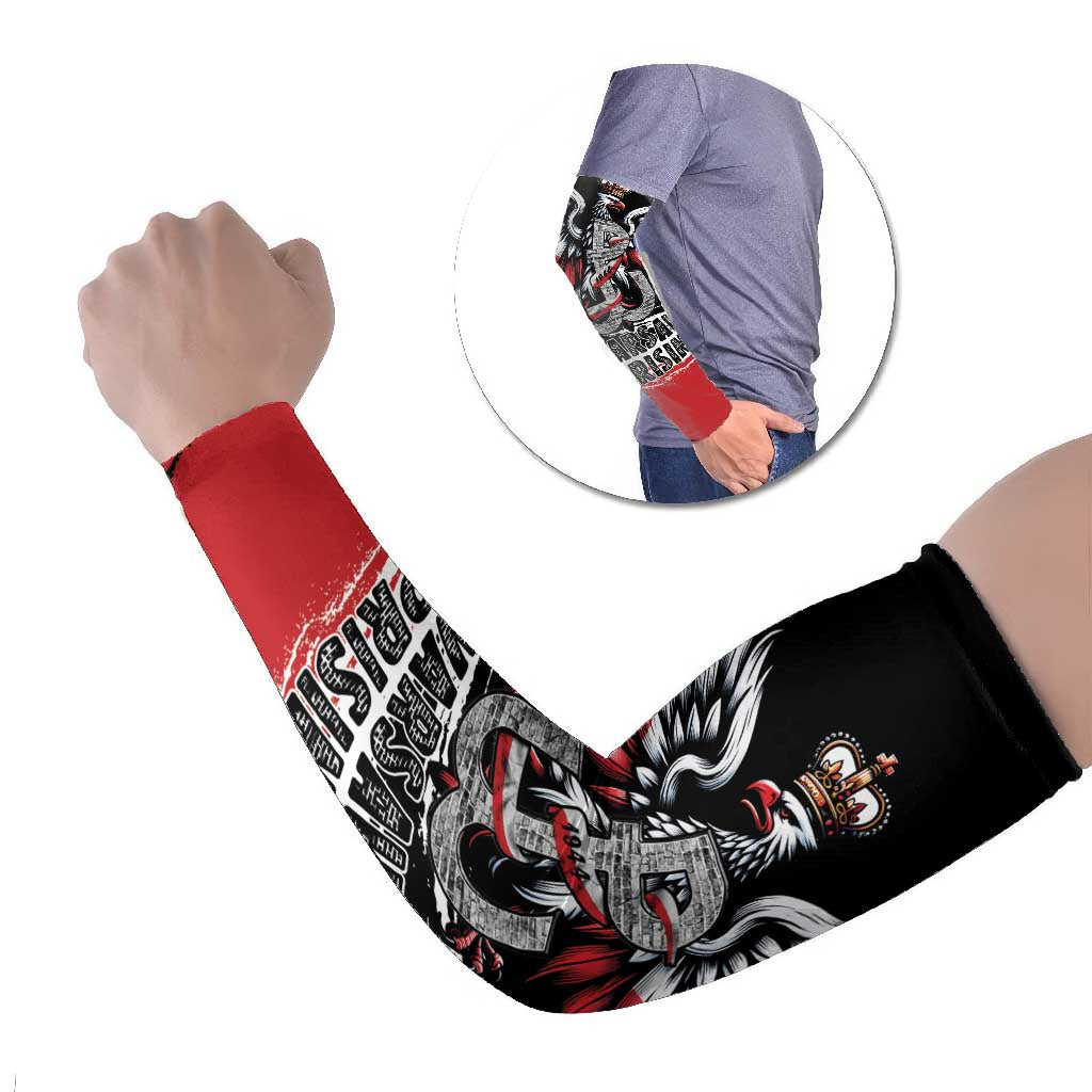 Warsaw Uprising 1944 Arm Sleeves Polska Walczy Kotwica