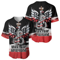 Warsaw Uprising 1944 Baseball Jersey Polska Walczy Kotwica