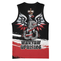 Warsaw Uprising 1944 Basketball Jersey Polska Walczy Kotwica