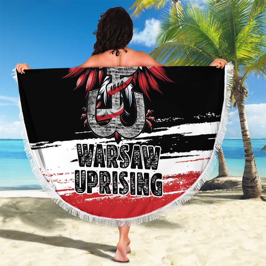 Warsaw Uprising 1944 Beach Blanket Polska Walczy Kotwica