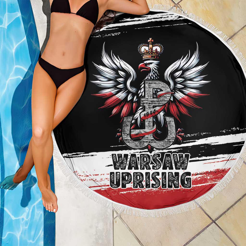 Warsaw Uprising 1944 Beach Blanket Polska Walczy Kotwica