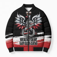 Warsaw Uprising 1944 Bomber Puffer Jacket Polska Walczy Kotwica