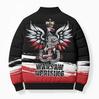 Warsaw Uprising 1944 Bomber Puffer Jacket Polska Walczy Kotwica