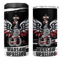 Warsaw Uprising 1944 4 in 1 Can Cooler Tumbler Polska Walczy Kotwica
