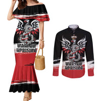 Warsaw Uprising 1944 Couples Matching Mermaid Dress and Long Sleeve Button Shirt Polska Walczy Kotwica