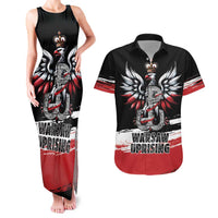 Warsaw Uprising 1944 Couples Matching Tank Maxi Dress and Hawaiian Shirt Polska Walczy Kotwica