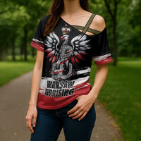 Warsaw Uprising 1944 Cross Shoulder Shirt Polska Walczy Kotwica