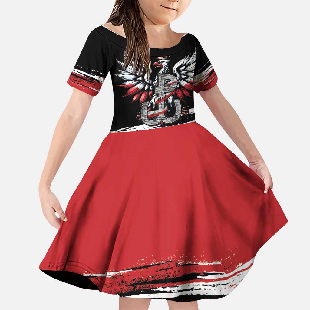 Warsaw Uprising 1944 Family Matching Off Shoulder Maxi Dress and Hawaiian Shirt Polska Walczy Kotwica