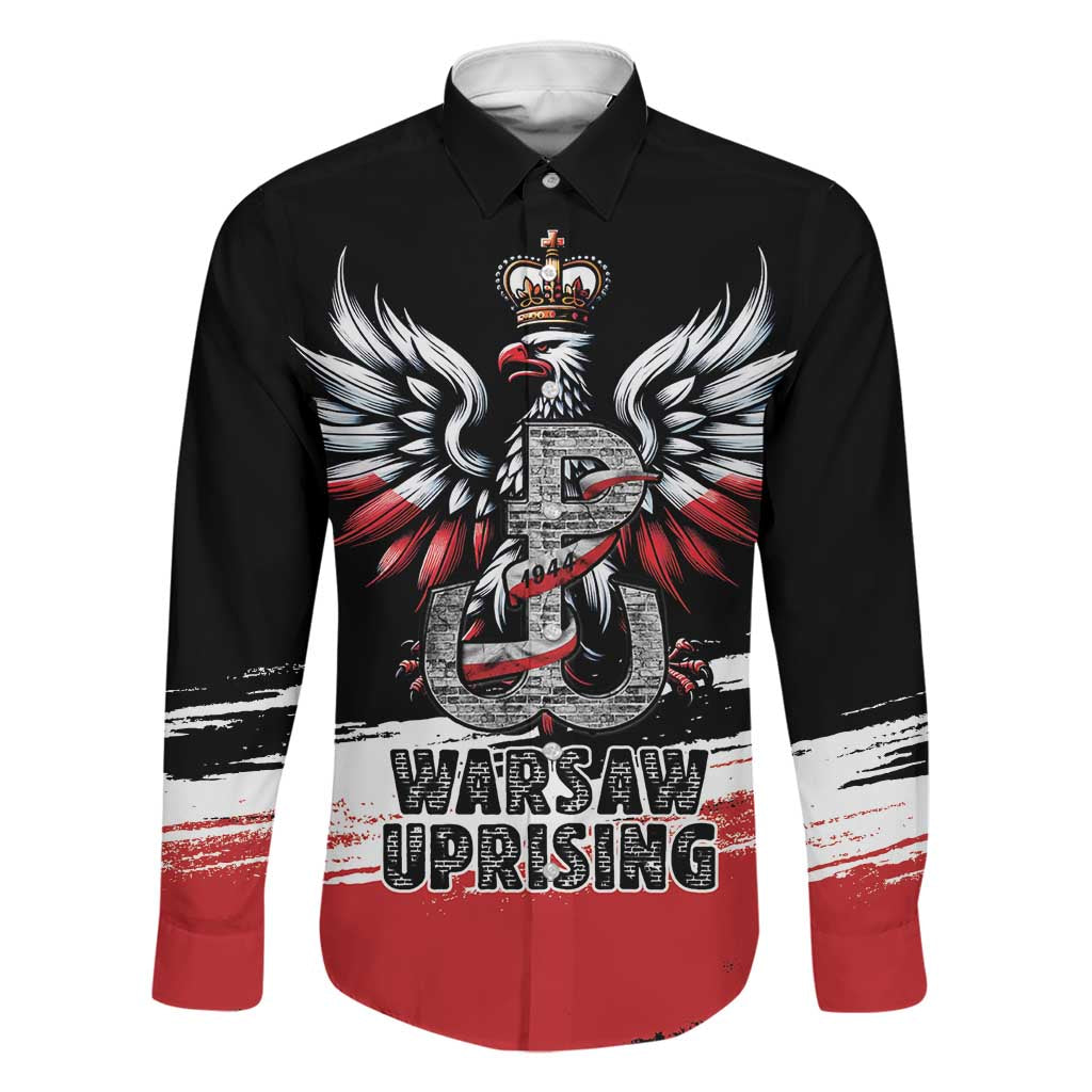 Warsaw Uprising 1944 Family Matching Off Shoulder Maxi Dress and Hawaiian Shirt Polska Walczy Kotwica