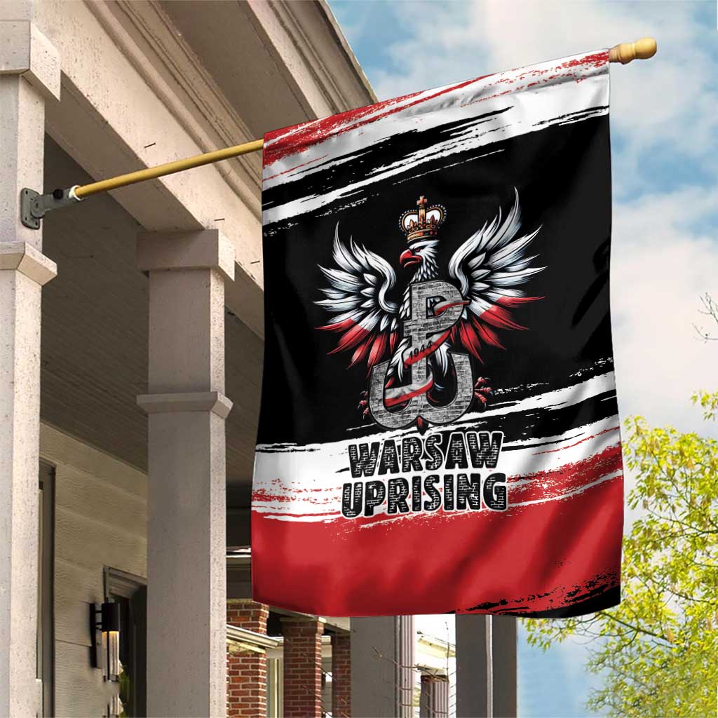 Warsaw Uprising 1944 Garden Flag Polska Walczy Kotwica