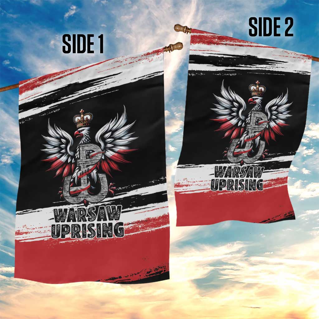 Warsaw Uprising 1944 Garden Flag Polska Walczy Kotwica