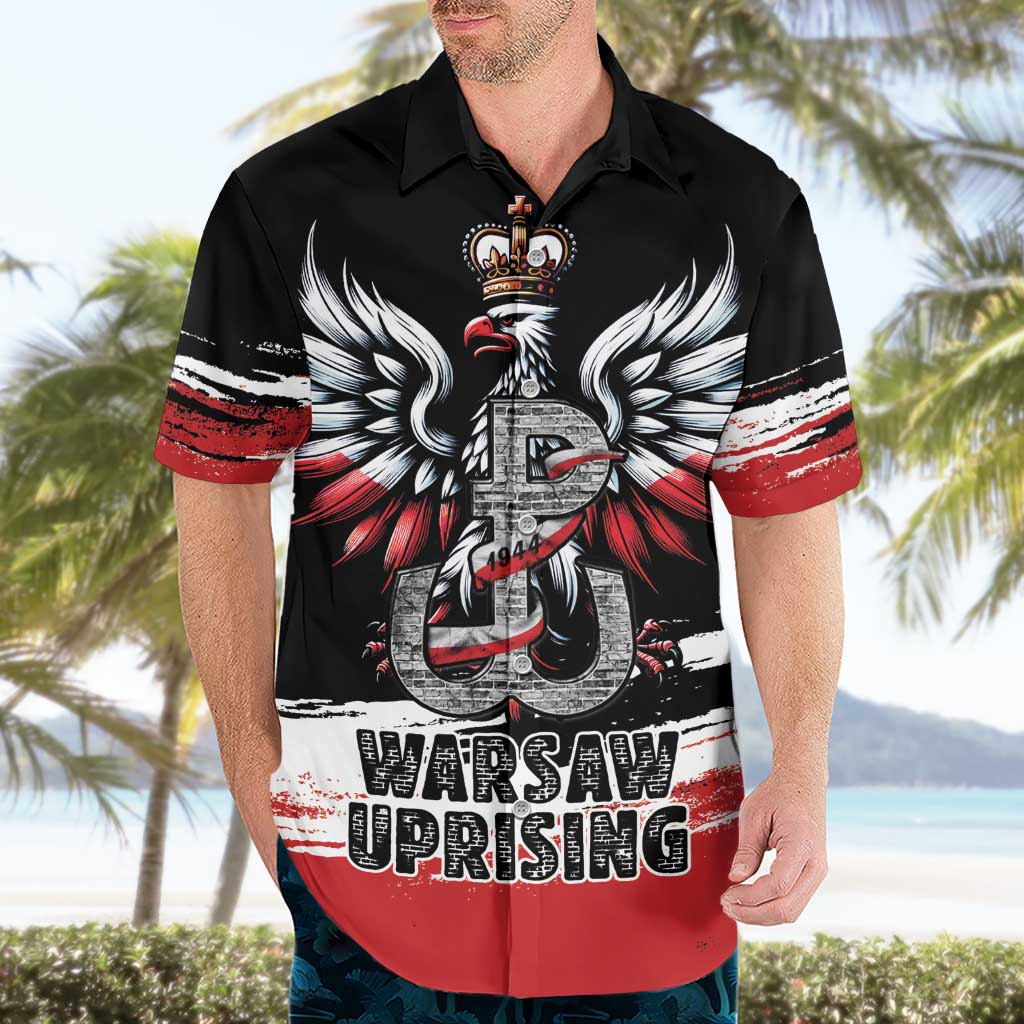 Warsaw Uprising 1944 Hawaiian Shirt Polska Walczy Kotwica