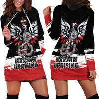 Warsaw Uprising 1944 Hoodie Dress Polska Walczy Kotwica