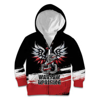 Warsaw Uprising 1944 Kid Hoodie Polska Walczy Kotwica