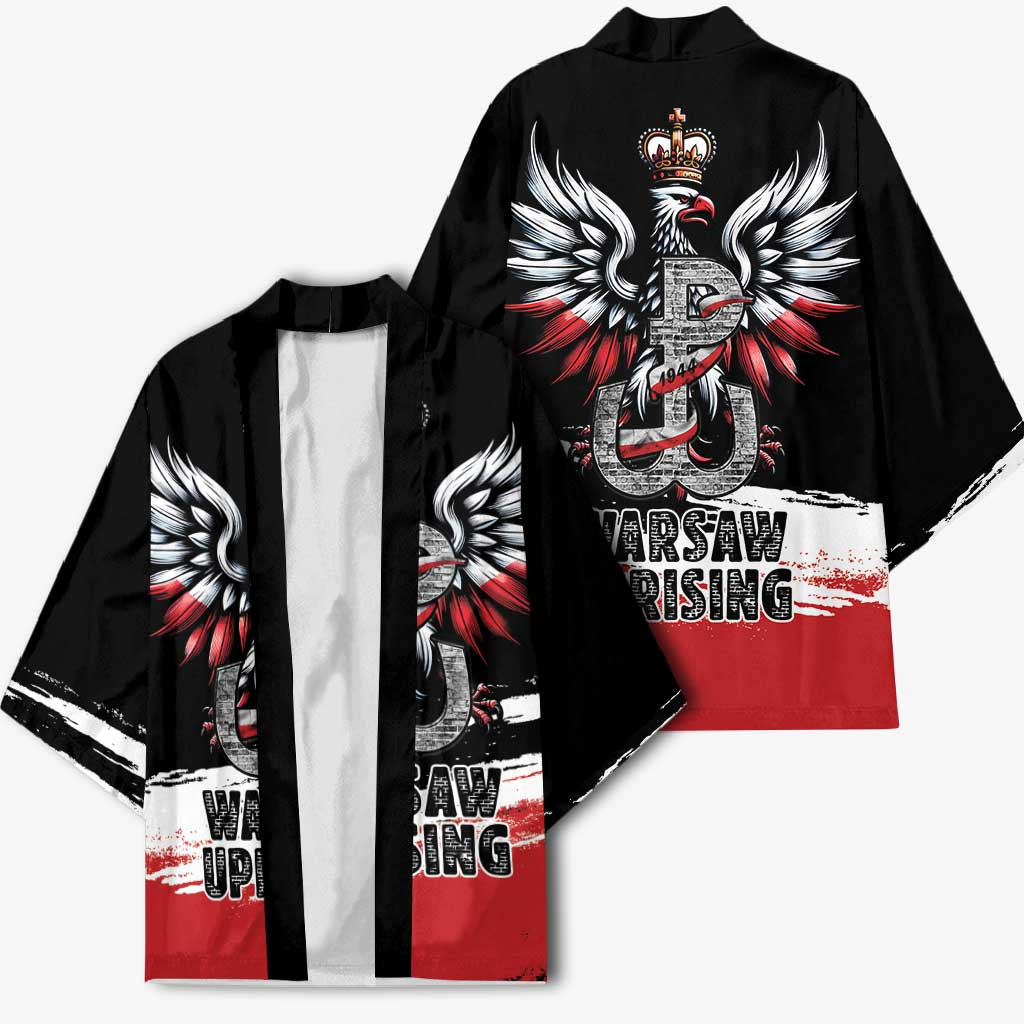 Warsaw Uprising 1944 Kimono Polska Walczy Kotwica