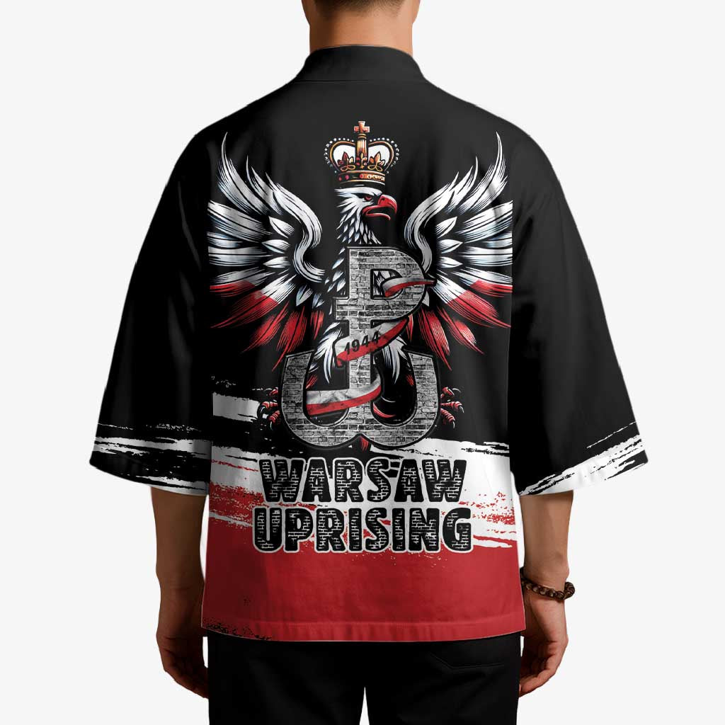 Warsaw Uprising 1944 Kimono Polska Walczy Kotwica