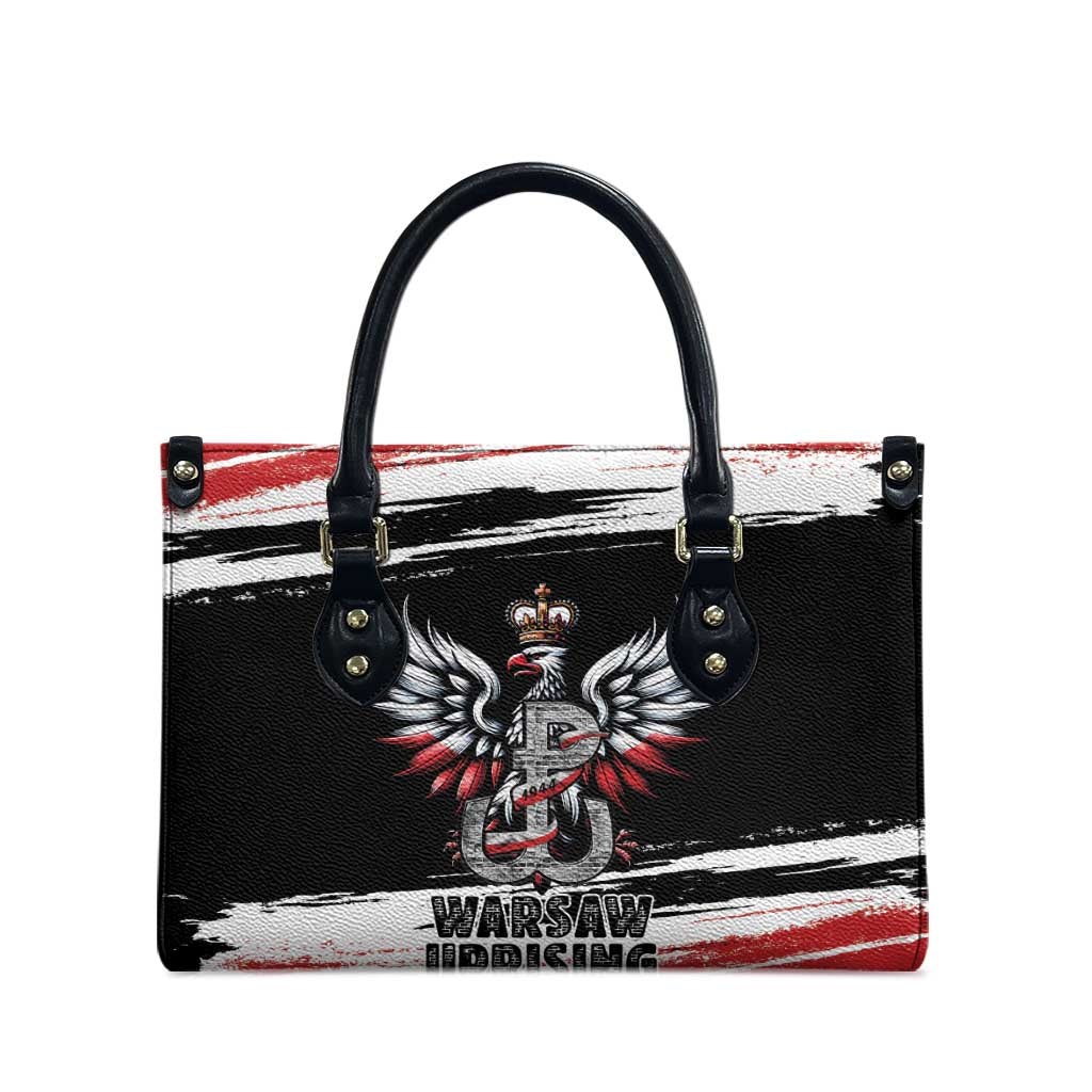 Warsaw Uprising 1944 Leather Bag Polska Walczy Kotwica