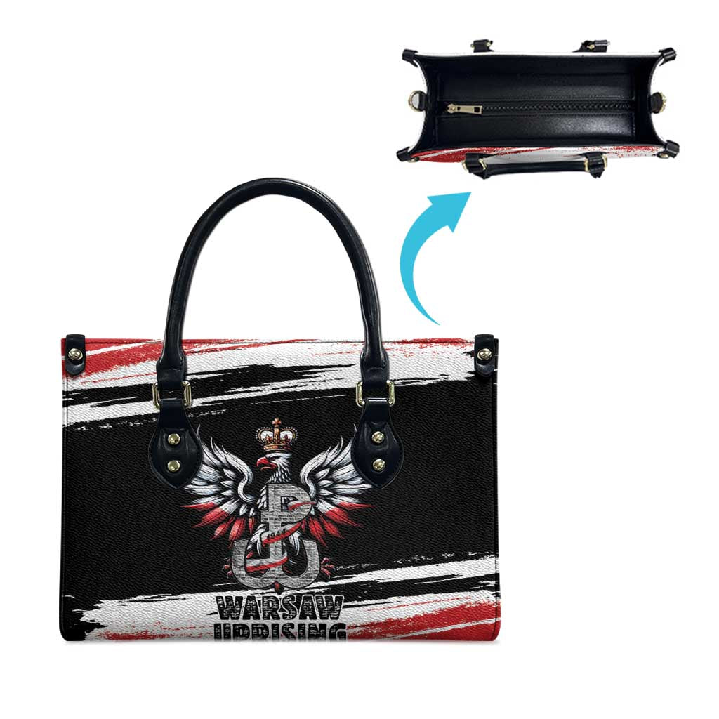Warsaw Uprising 1944 Leather Bag Polska Walczy Kotwica