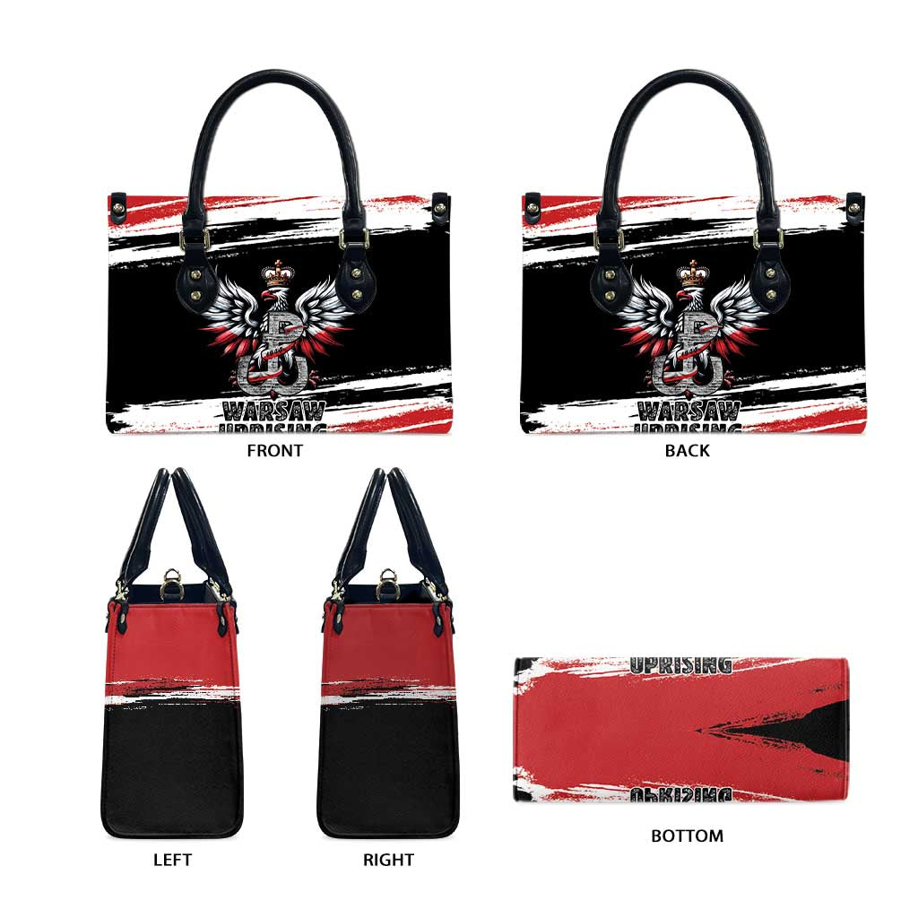 Warsaw Uprising 1944 Leather Bag Polska Walczy Kotwica