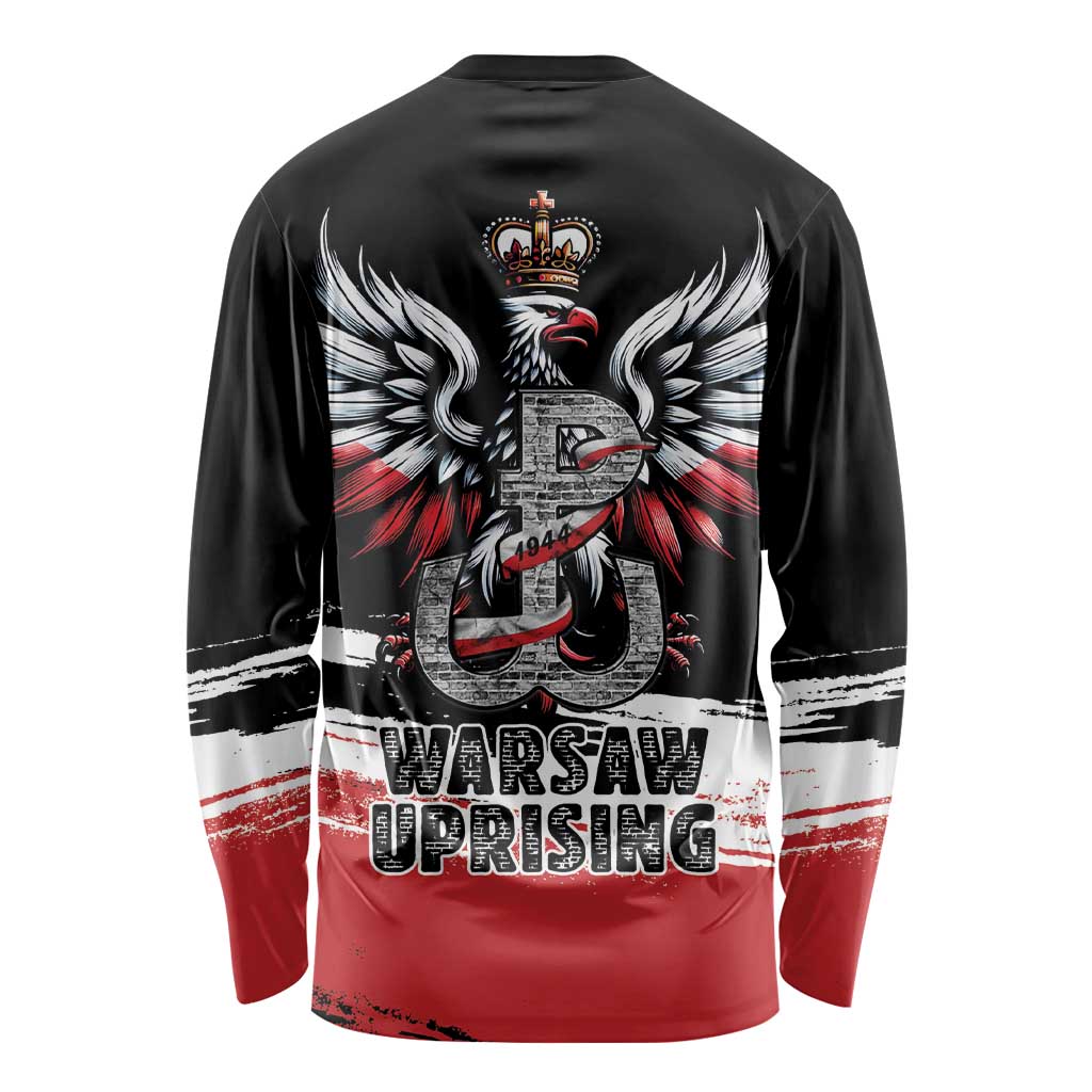 Warsaw Uprising 1944 Long Sleeve Shirt Polska Walczy Kotwica