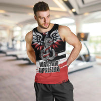 Warsaw Uprising 1944 Men Tank Top Polska Walczy Kotwica