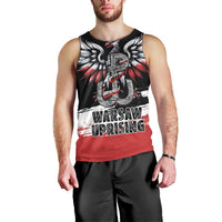 Warsaw Uprising 1944 Men Tank Top Polska Walczy Kotwica