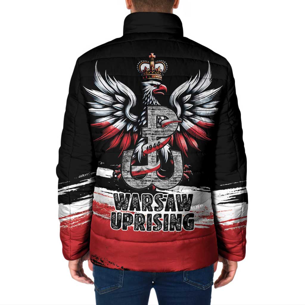 Warsaw Uprising 1944 Padded Jacket Polska Walczy Kotwica