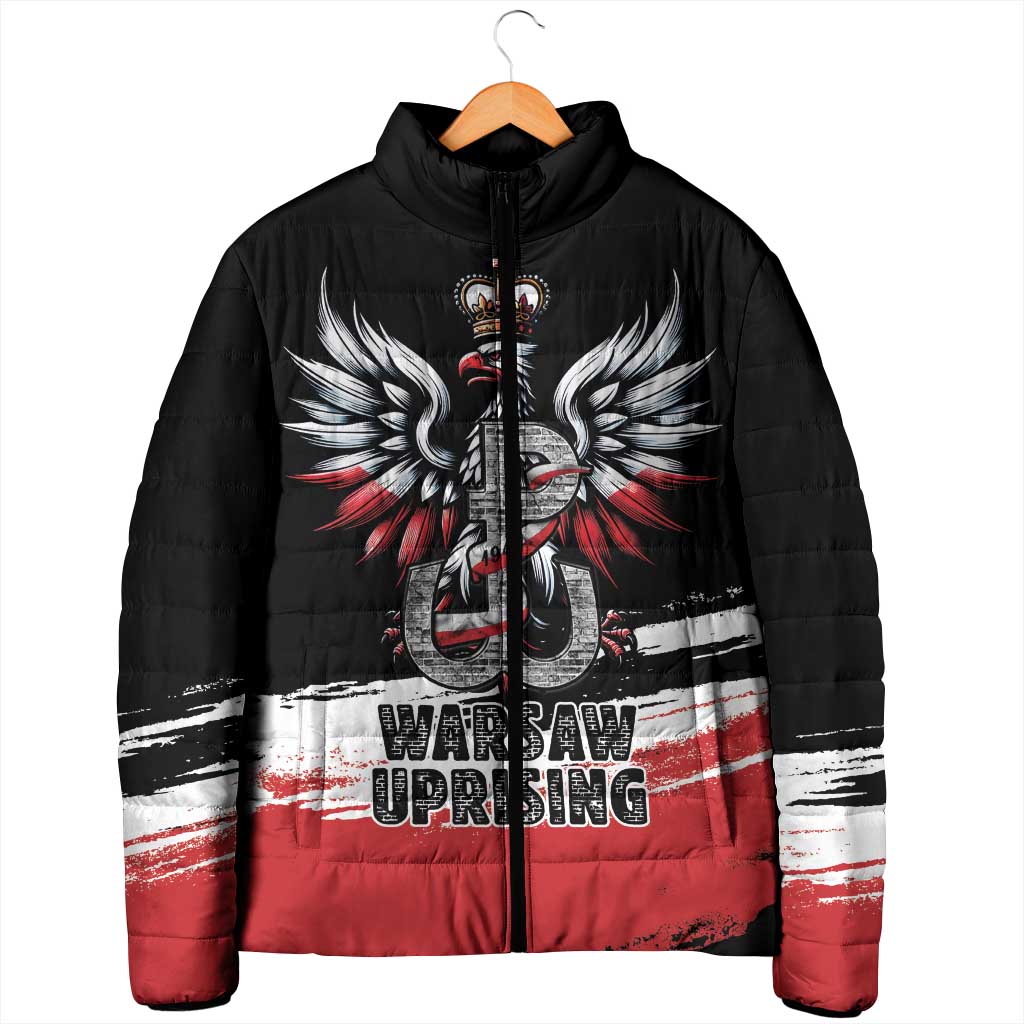 Warsaw Uprising 1944 Padded Jacket Polska Walczy Kotwica