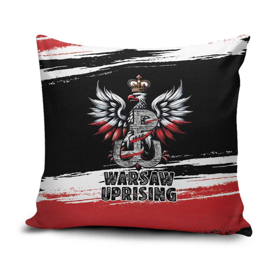 Warsaw Uprising 1944 Pillow Cover Polska Walczy Kotwica
