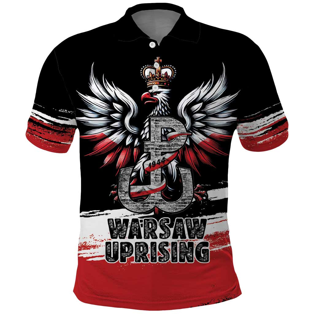 Warsaw Uprising 1944 Polo Shirt Polska Walczy Kotwica