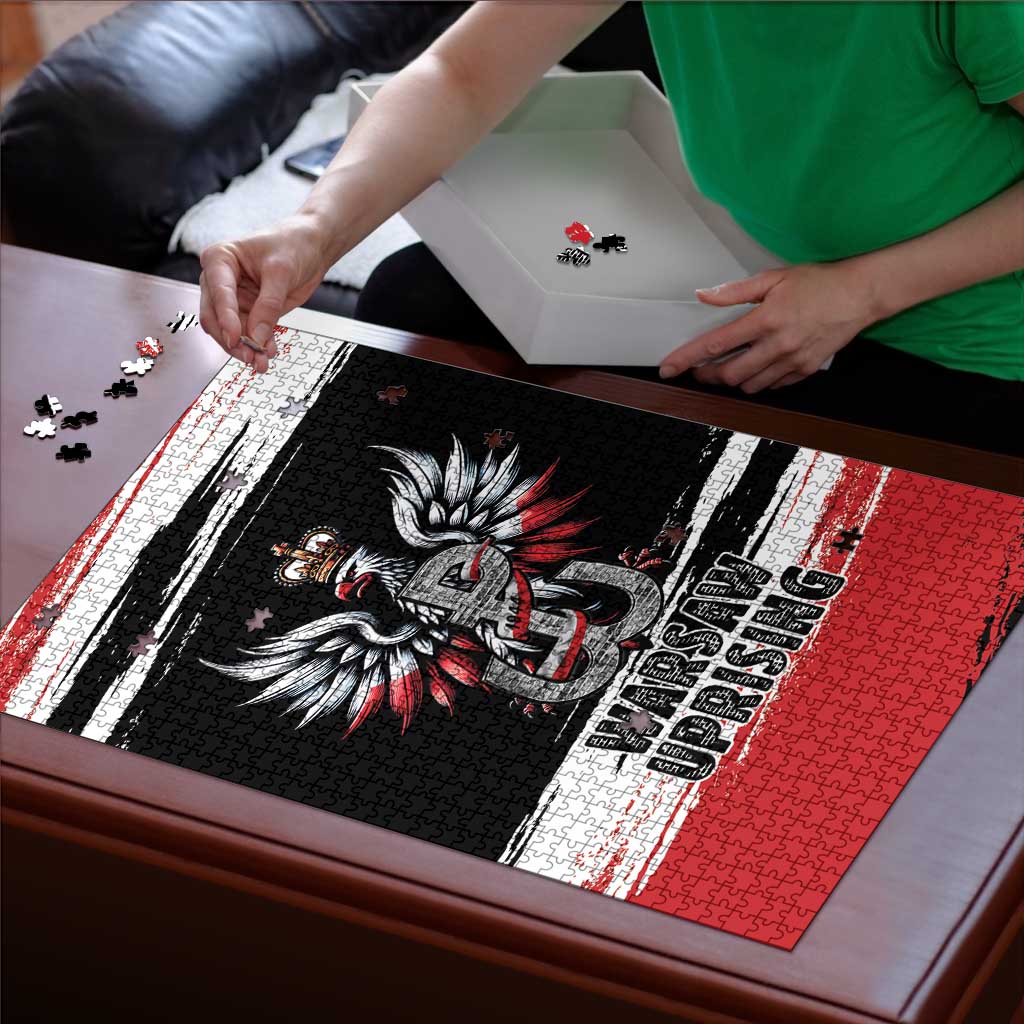 Warsaw Uprising 1944 Puzzle Polska Walczy Kotwica
